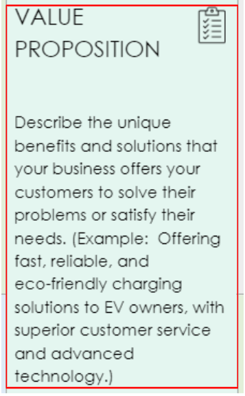 Simple Business Model Canvas Template Customize Value Proposition