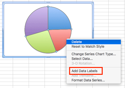 excel pie charts add data labels add examples and samples